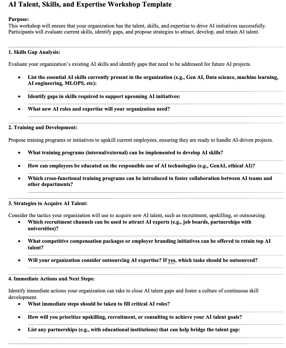we35NsKNUjLEkj5HPqfnwt Building a Game-Changing AI Strategy: Step-by-Step Guide and Exercises for Your Organization