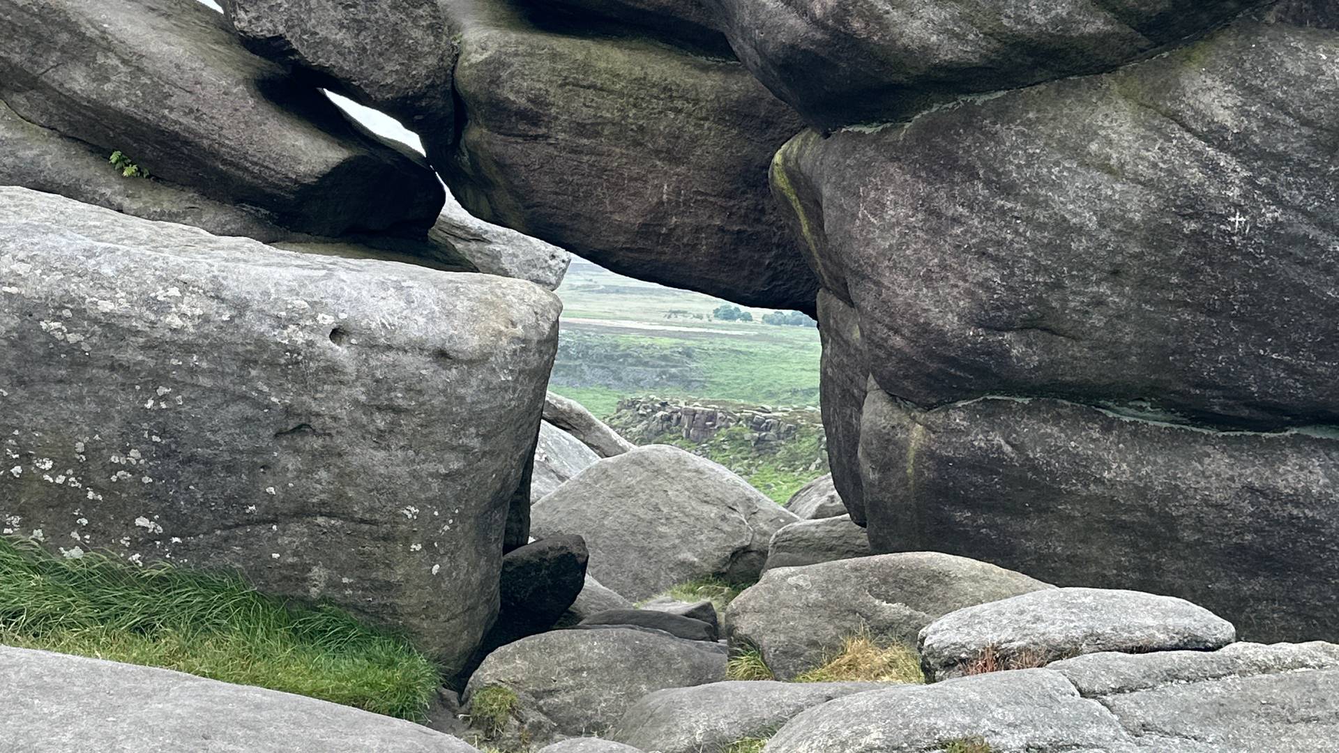 A few through the rocks of Higger Tor