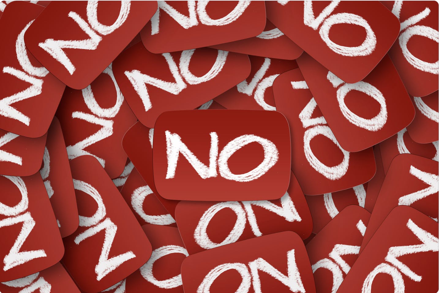 What you need to do in order to say no