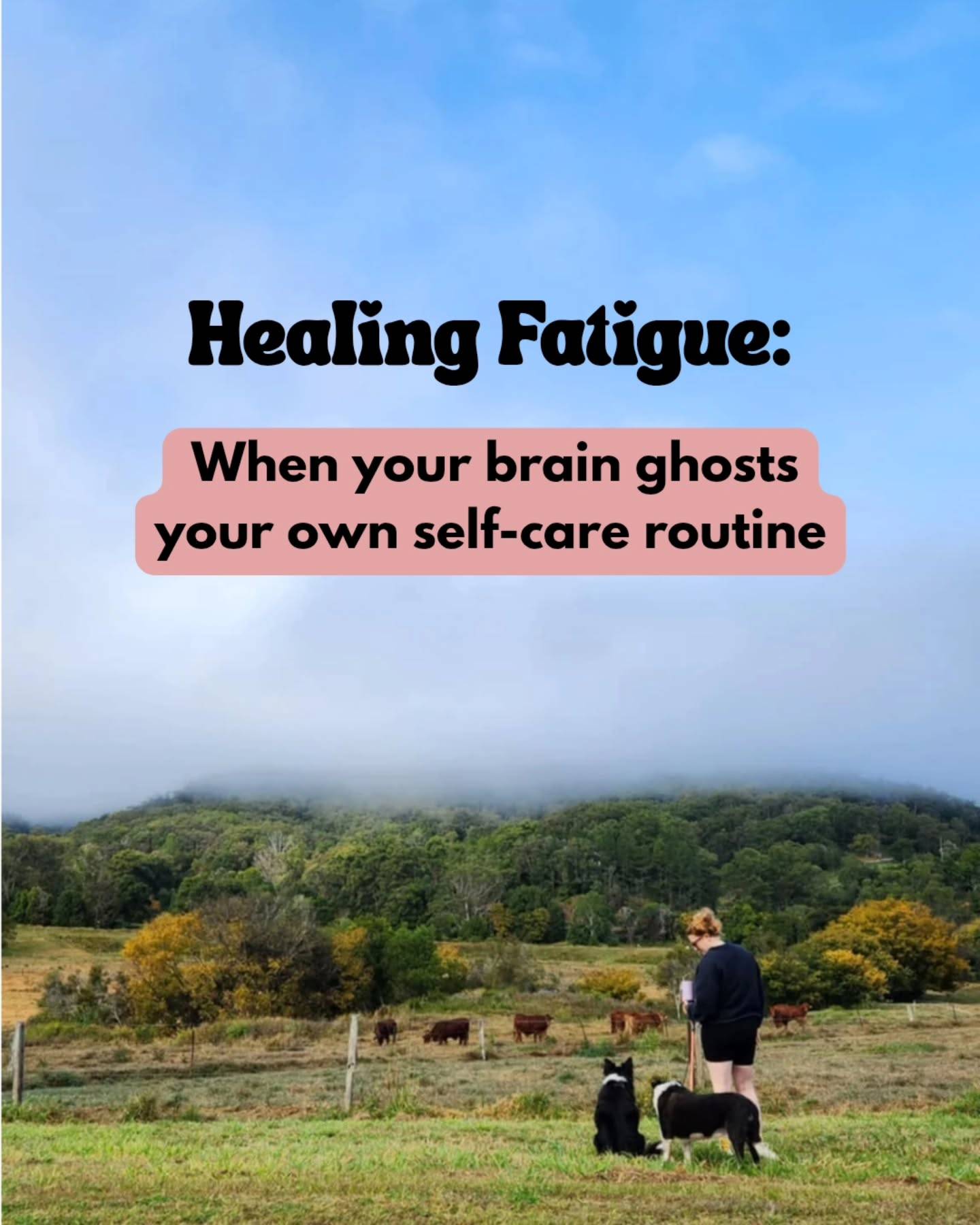 Why you’re stuck in your healing anxiety journey: Part 1 ✨️

✨️Healing doesn’t have to mean juggling 10 different things at once. Often, the most powerful (and lasting) shift comes from slowing down and choosing 1–2 practices you can actually stick with.

✨️Depth > quantity.

👀 Is there one thing you can take off your healing to do list?

Can you replace it with something FUN? Like reading, or crafting, or getting into nature? 📖📖📖

🔥Come back for part 2 of why you might be feeling stuck in your anxiety healing journey🔥

#Naturopathy #Anxiety #HealingFatigue #Rest