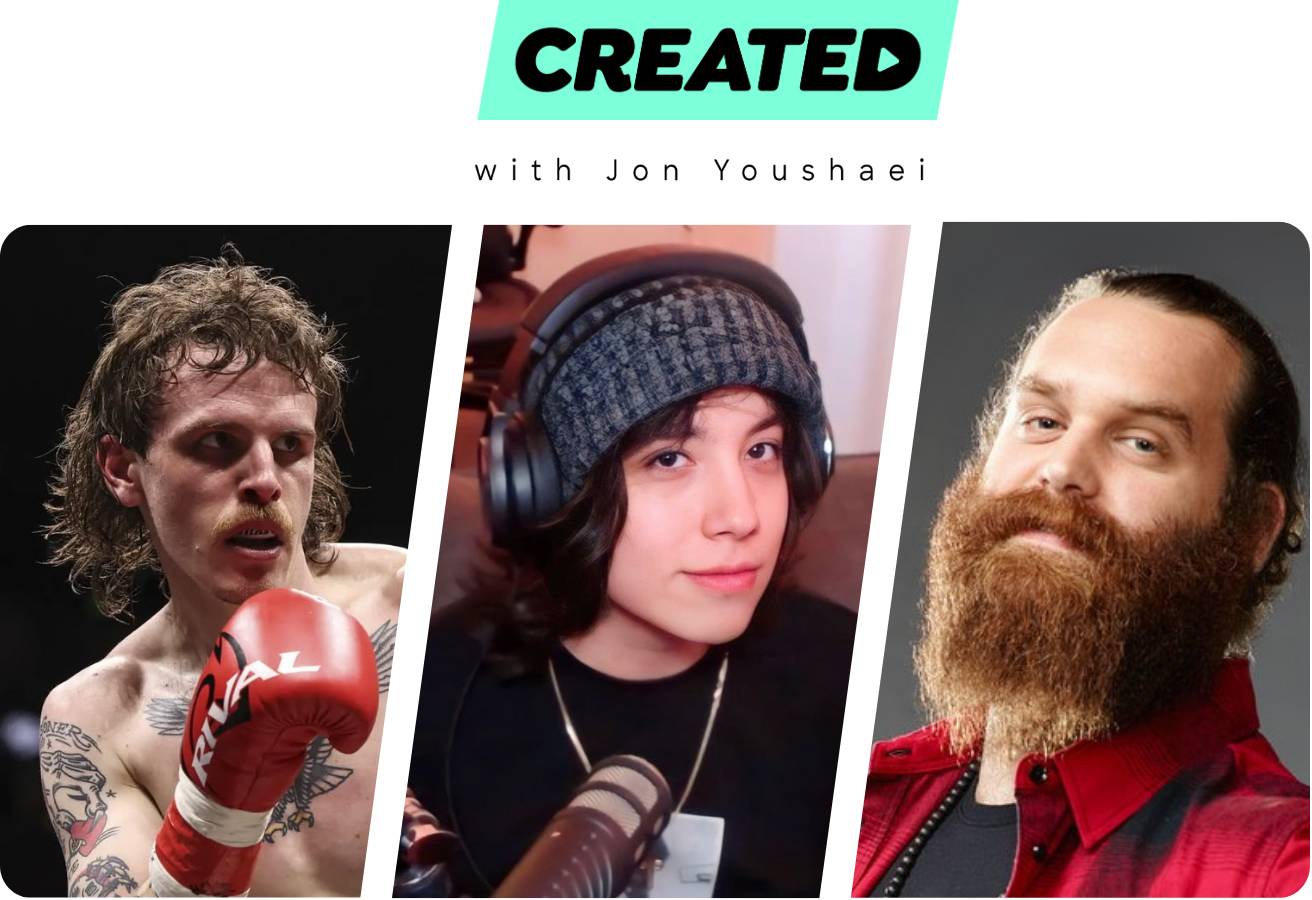 iDubbbz, Quackity, and Harley Morenstein 