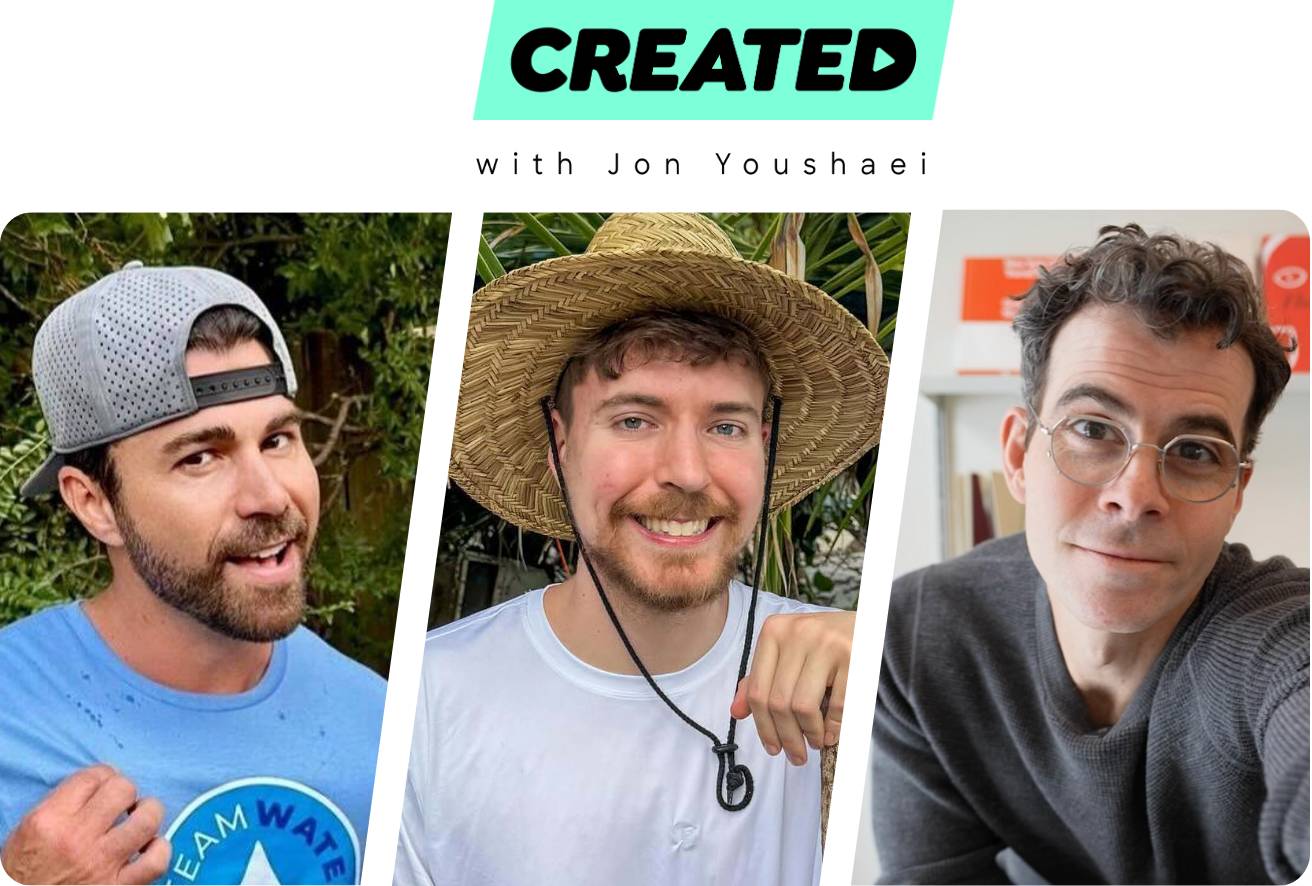Mark Rober, MrBeast, and Adam Mosseri