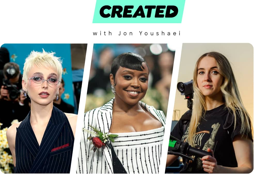 Emma Chamberlain, Quinta Brunson, and EmilyCC