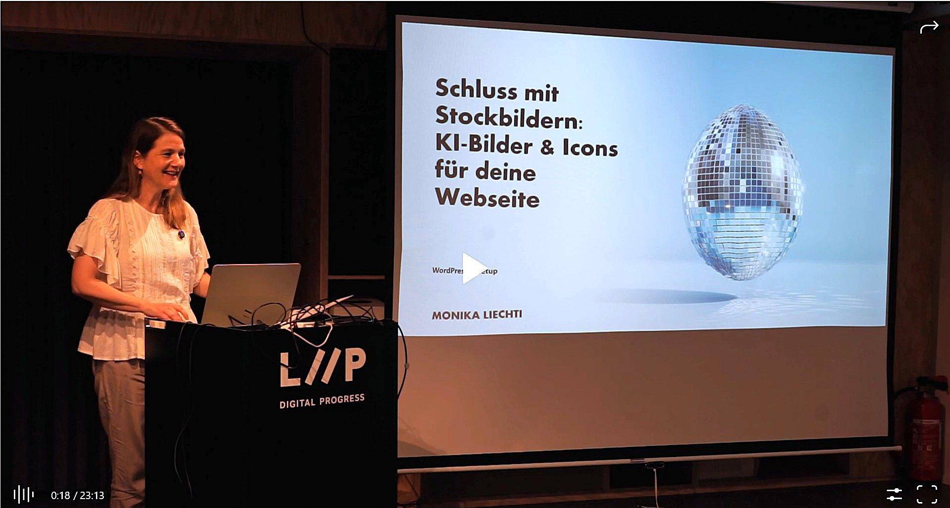 Präsentation von Monika Liechti