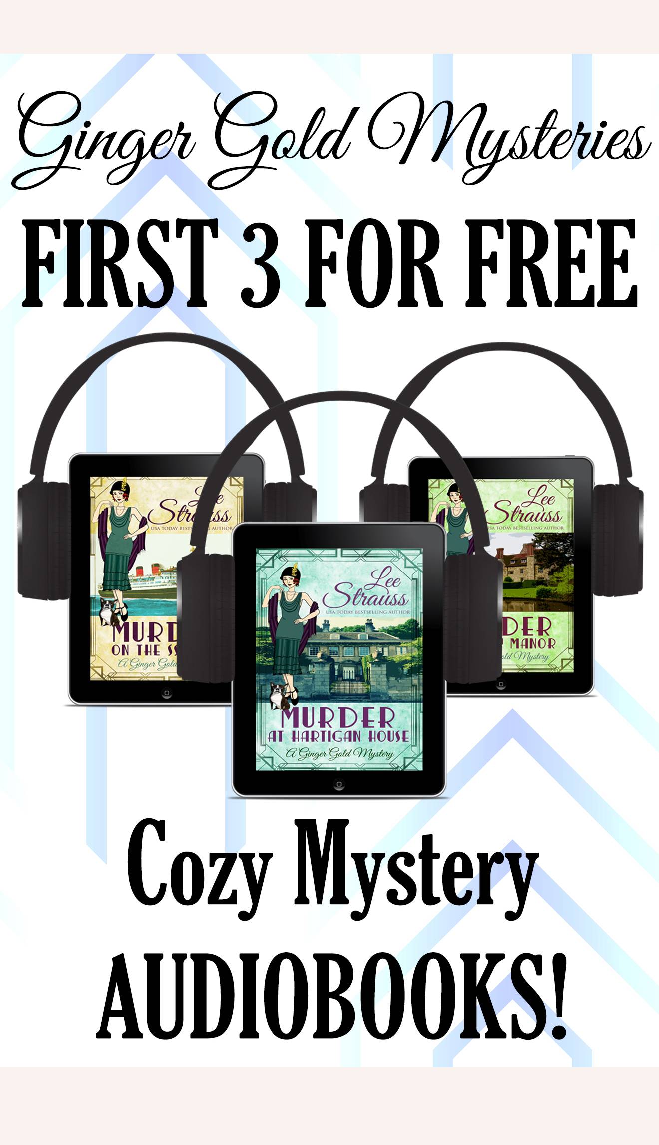 3 Free Ginger Gold Audiobooks