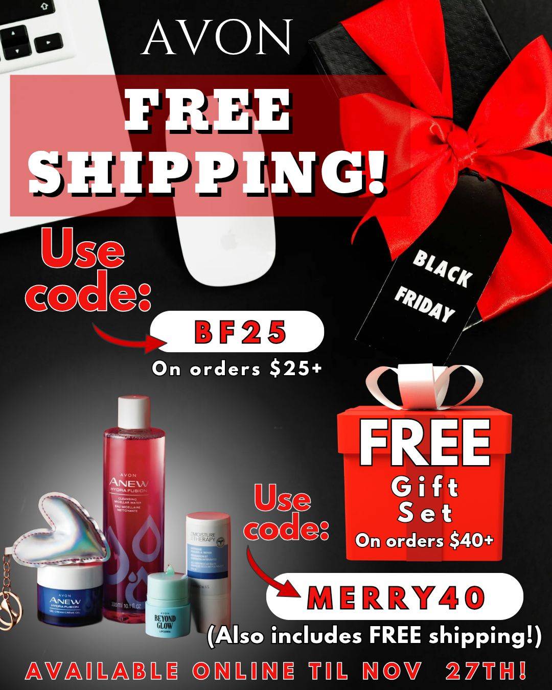 Early Black Friday Specials + Free Shipping & Free Gift Bundle On $40+ Orders!  Promo Codes Here!