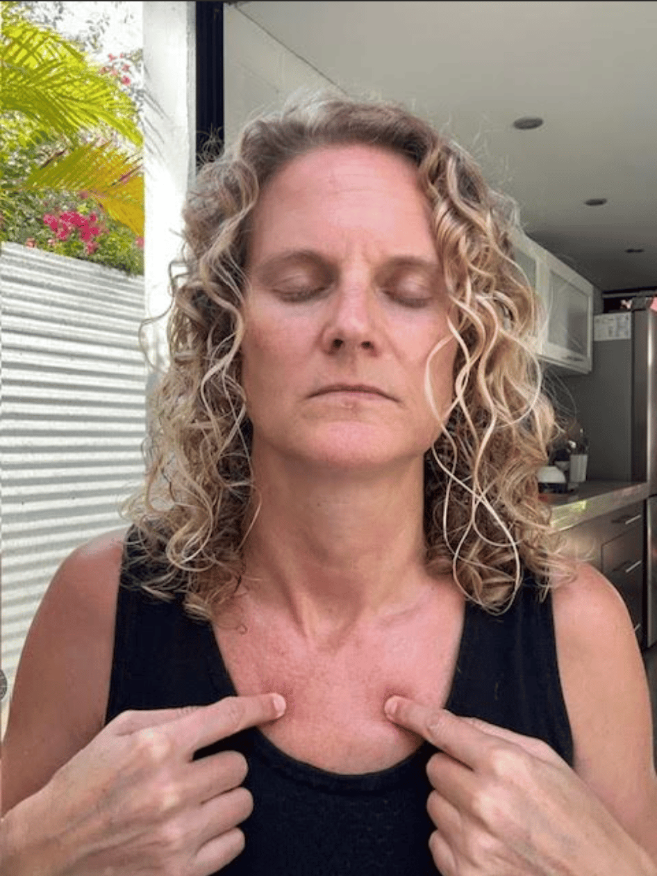 acupressure point to calm you