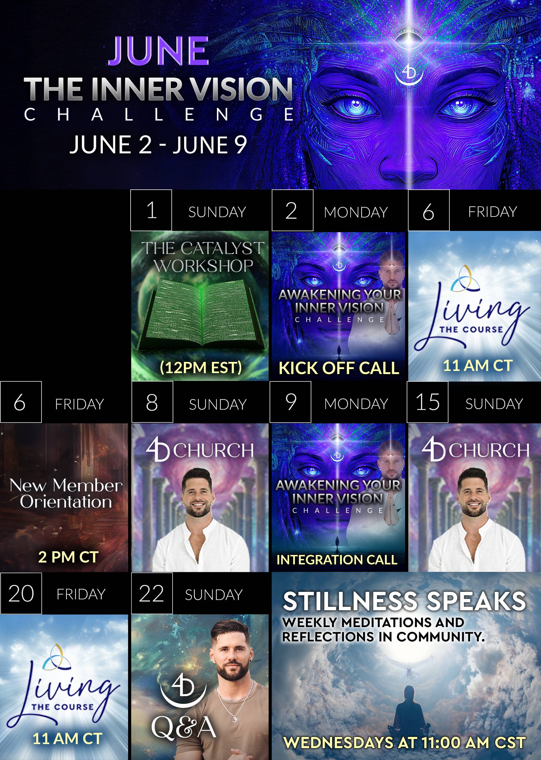 4DU June Calendar