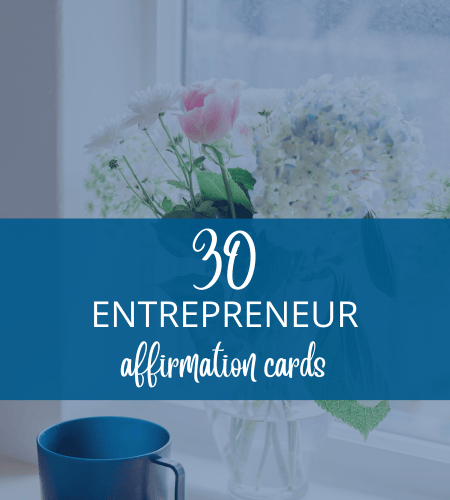 Entrepreneur Affirmation Cards
