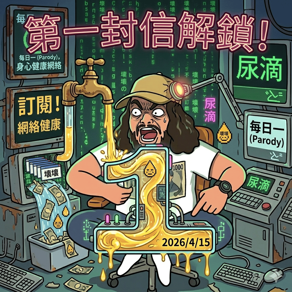 壯壯的「壯壯尿了5分鐘」第一封信的縮圖