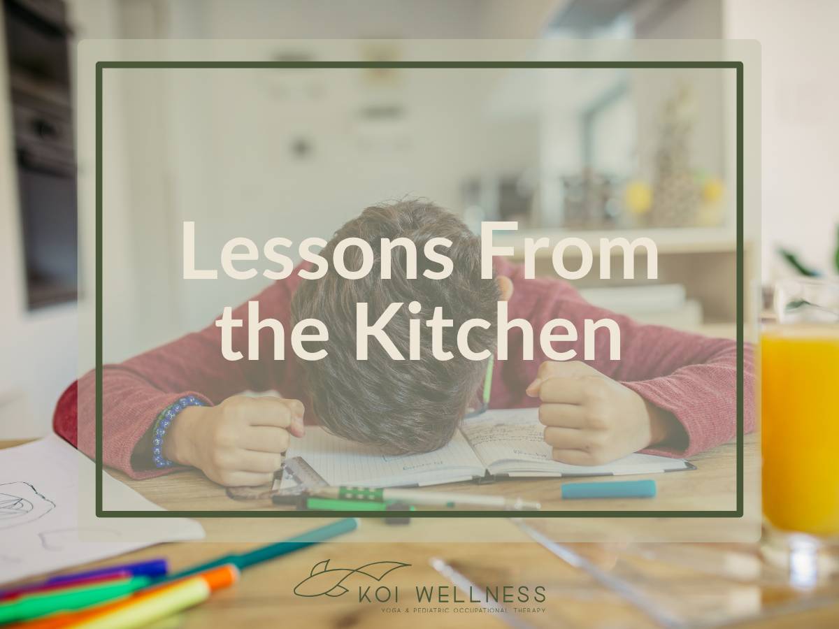 Child overwhelmed during a task, reflecting the importance of recognizing when a plan is no longer working.