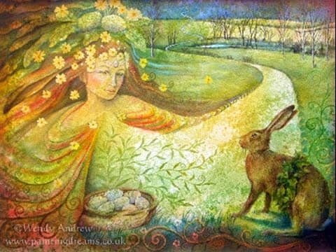 Ostara and the Hare