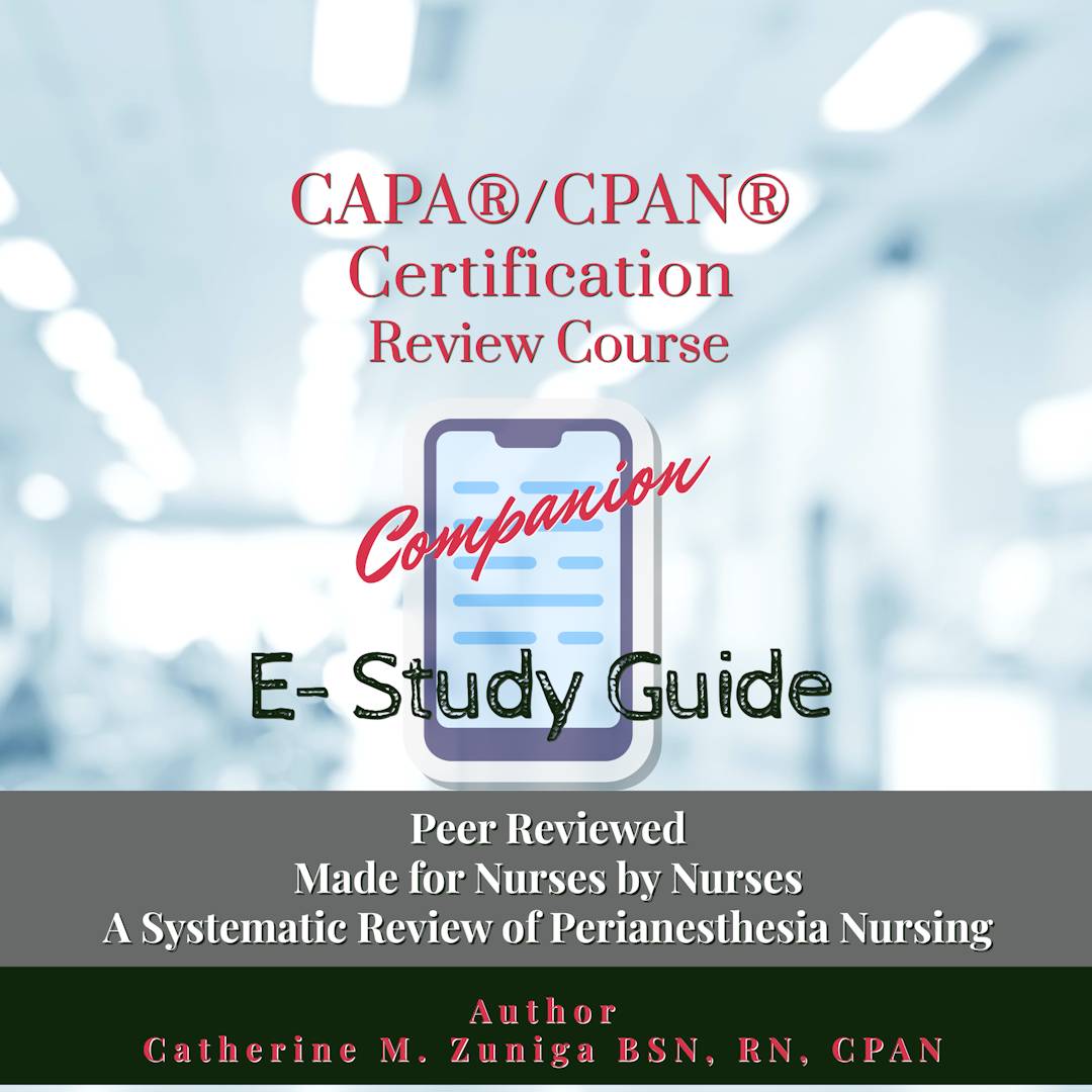 E- Study Guide for Certification Course