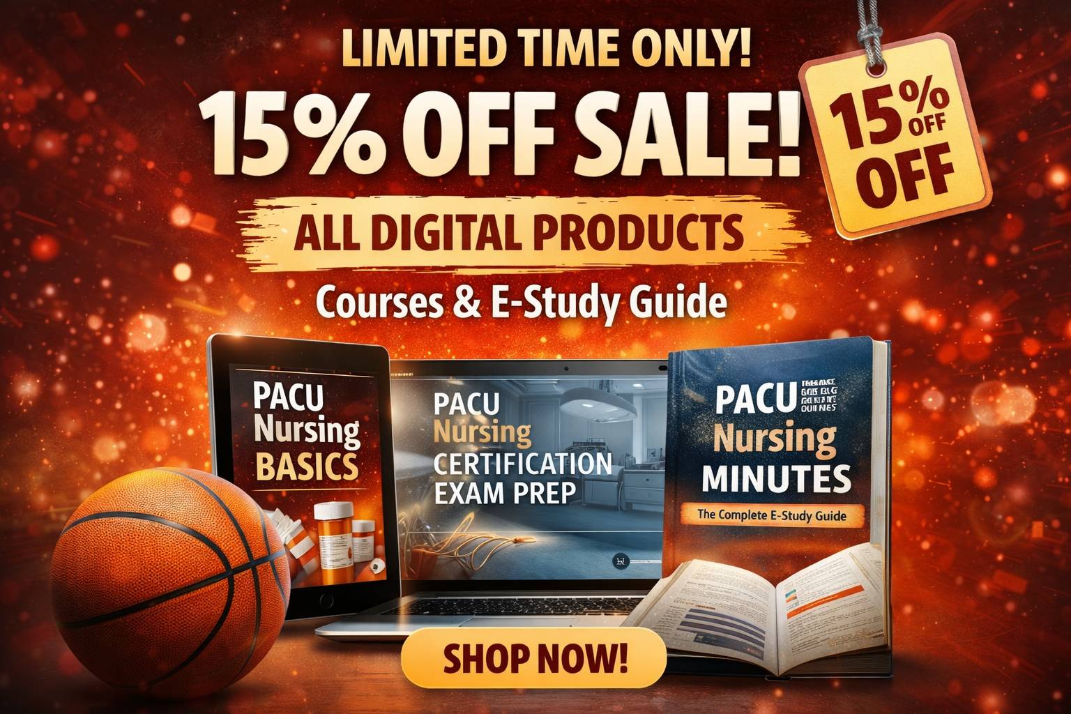 PACU Nursing Minutes March Madness Pre Sale