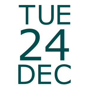 Tuesday, December 24