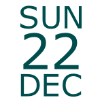 Sunday, December 22