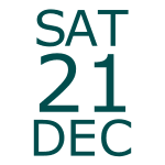 Saturday, December 21