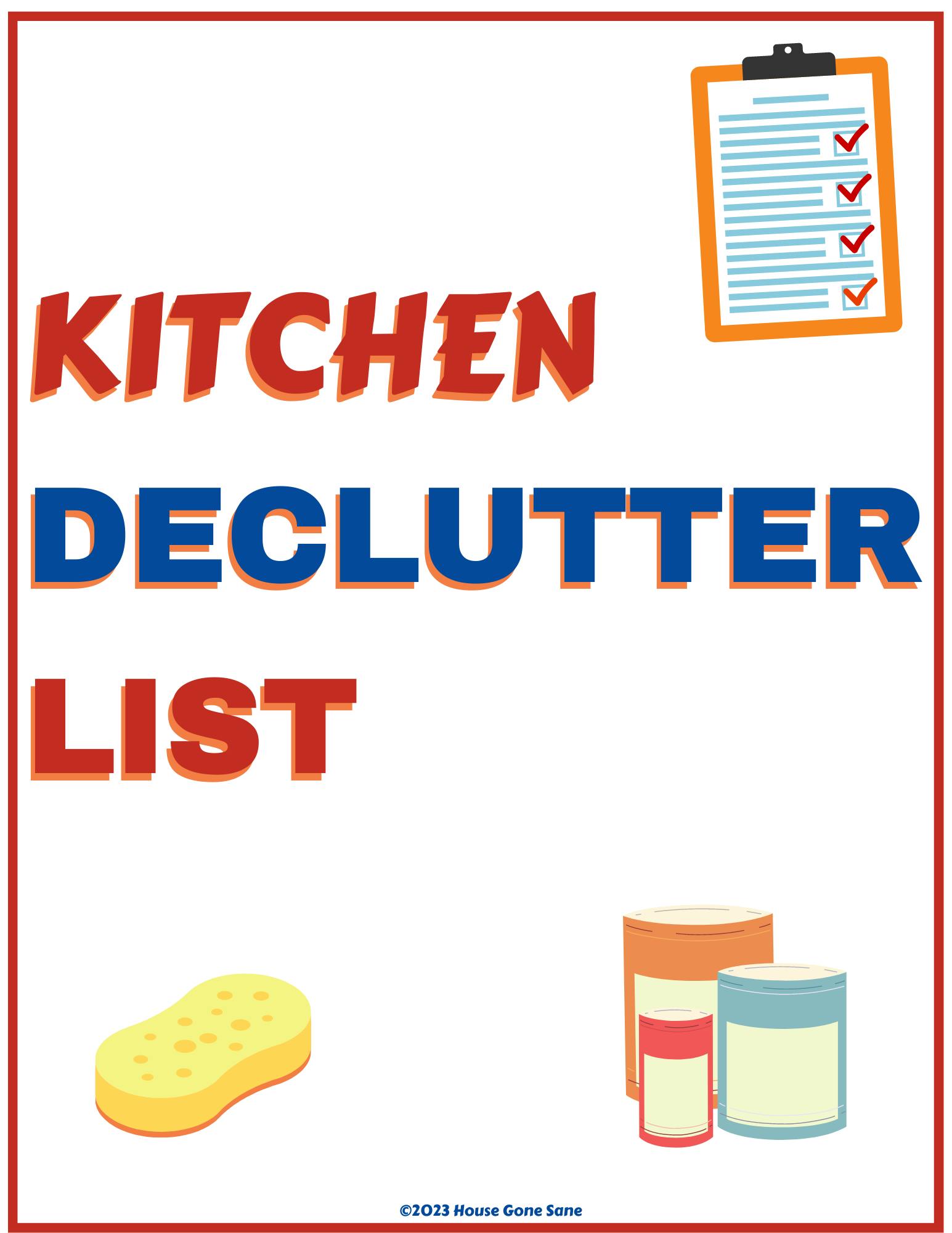 30+ Ways to Declutter Your Kitchen