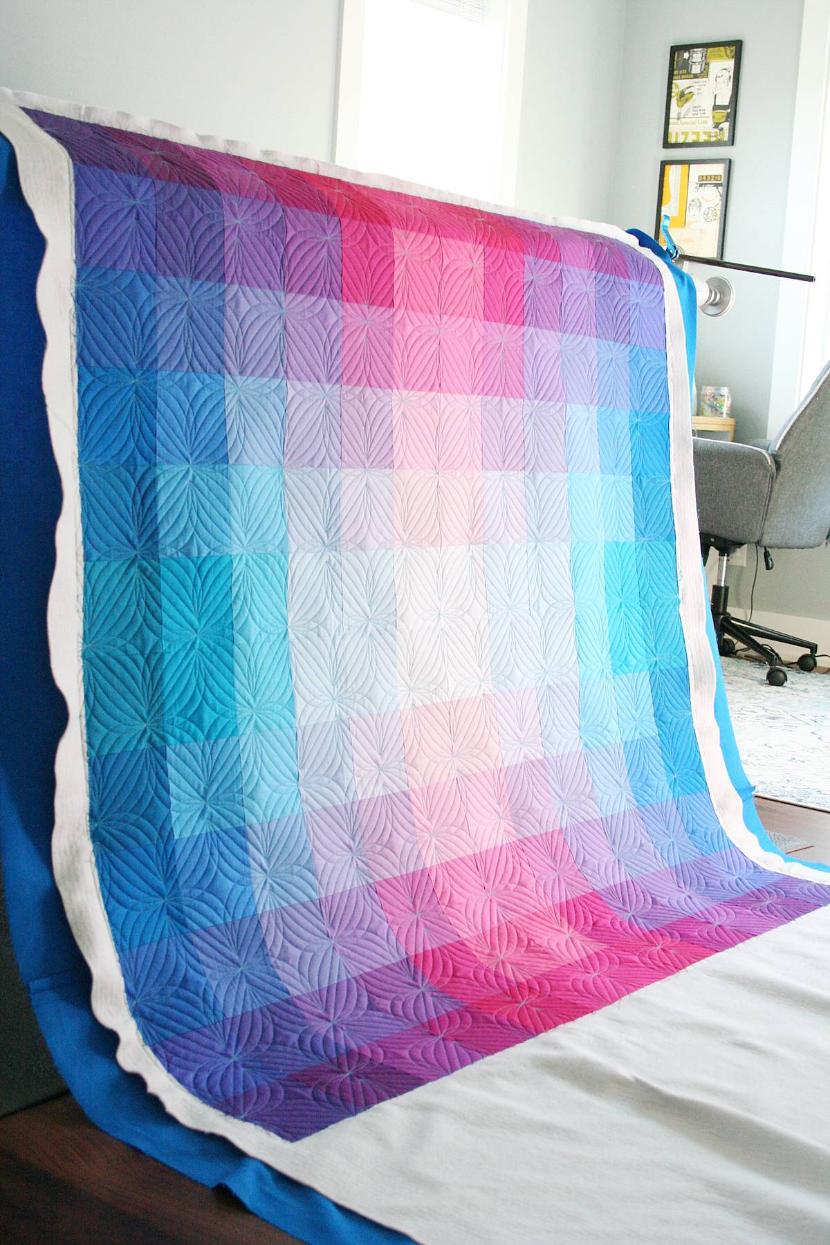 Gradient Grid Quilt: MBC by Sewfinity