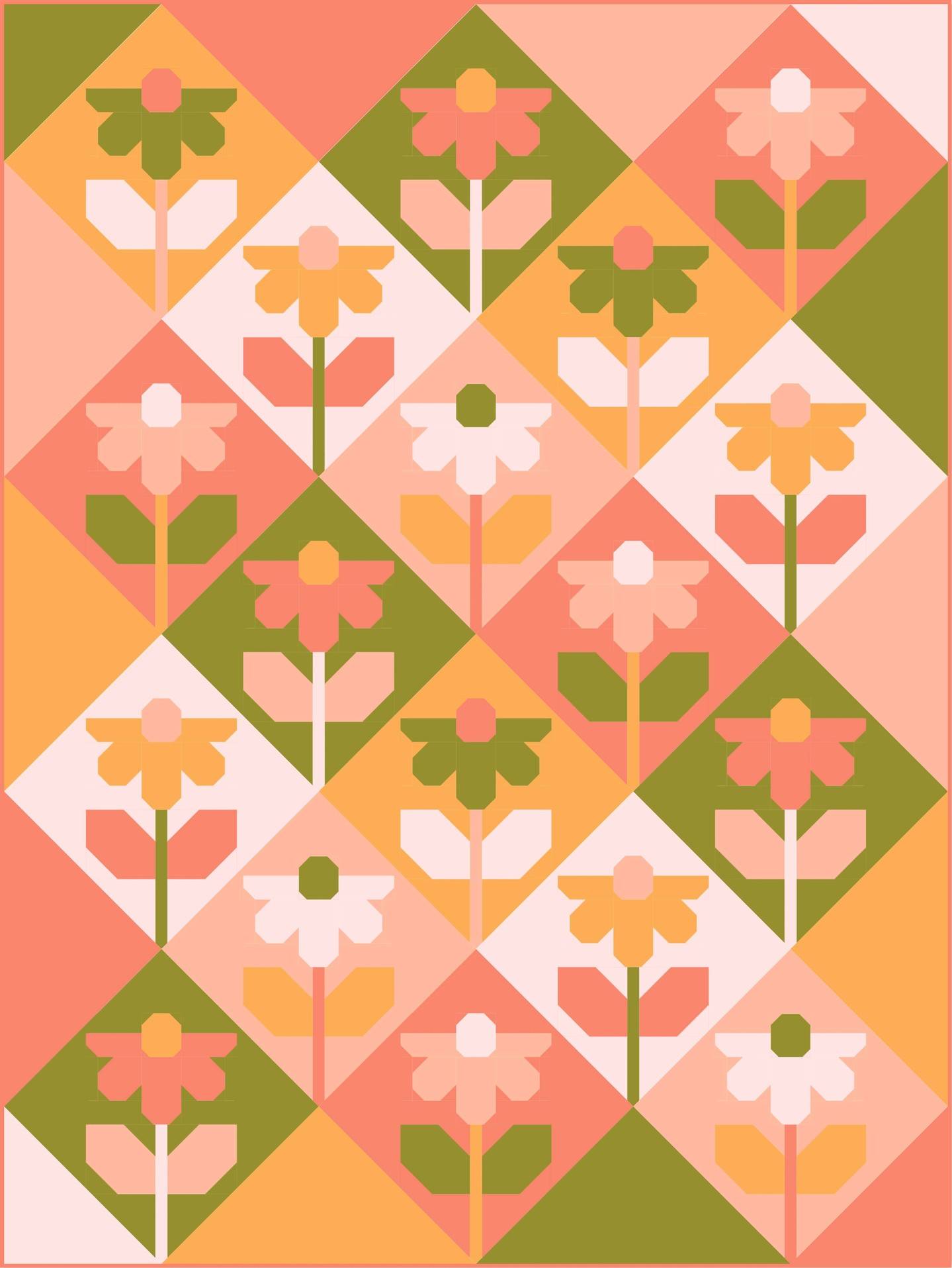 Growing quilt kit by Pen and Paper Patterns at Sewfinity.com