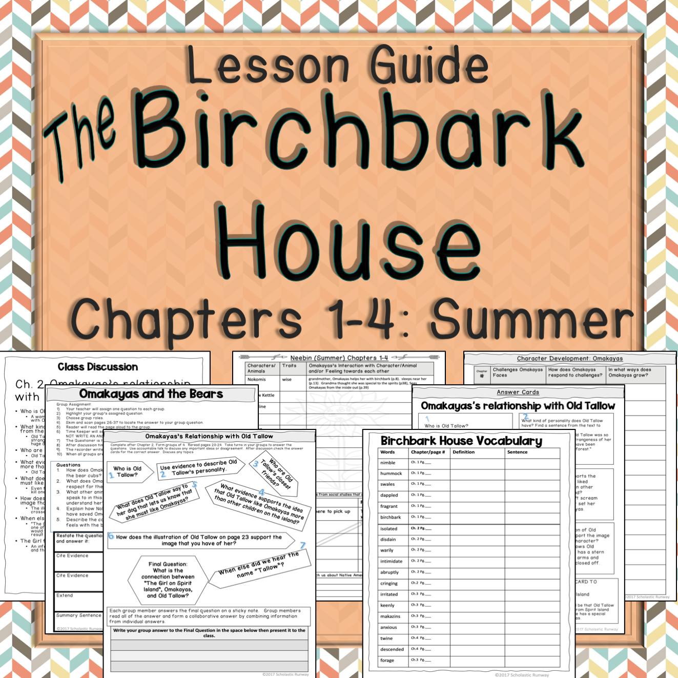 The Birchbark House Engaging Lessons, The Birchbark House Lesson Plans