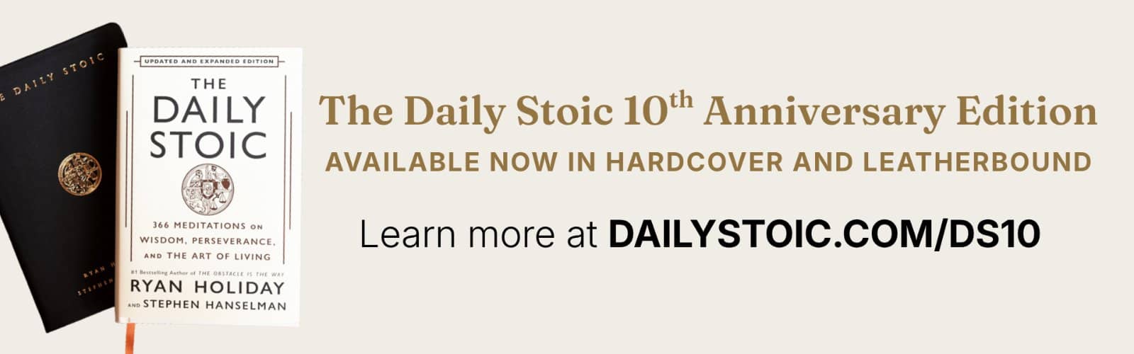 The Daily Stoic 10th Anniversary Edition