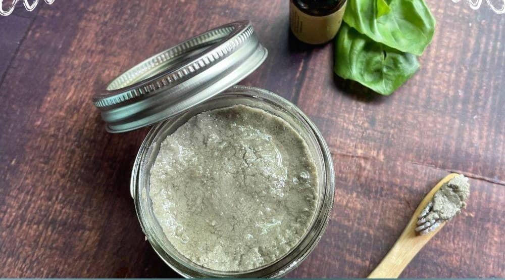 Homemade toothpaste