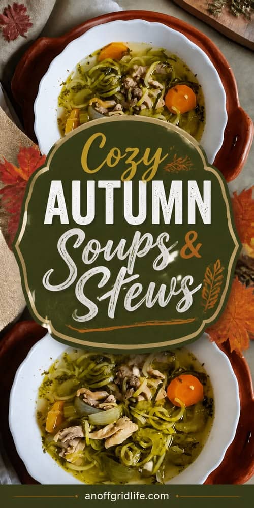 Cozy Autumn Soups and Stews