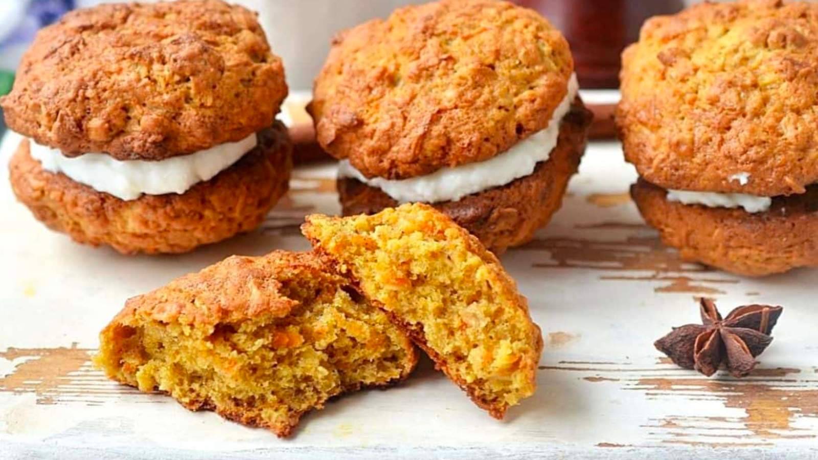 Carrot cake cookies