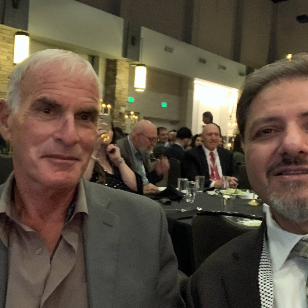 Ramsey Hanhan with Norman Finkelstein