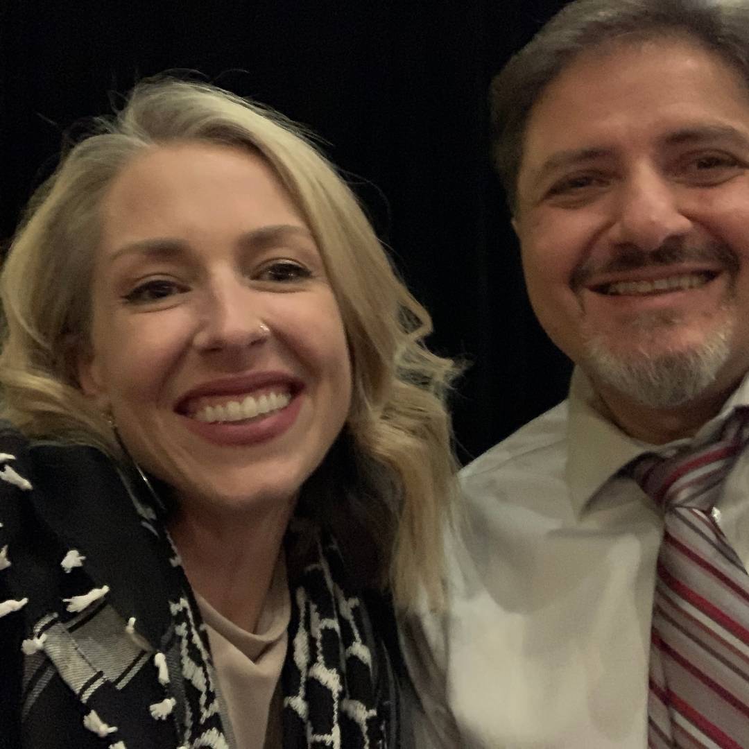 Ramsey Hanhan with Abby Martin
