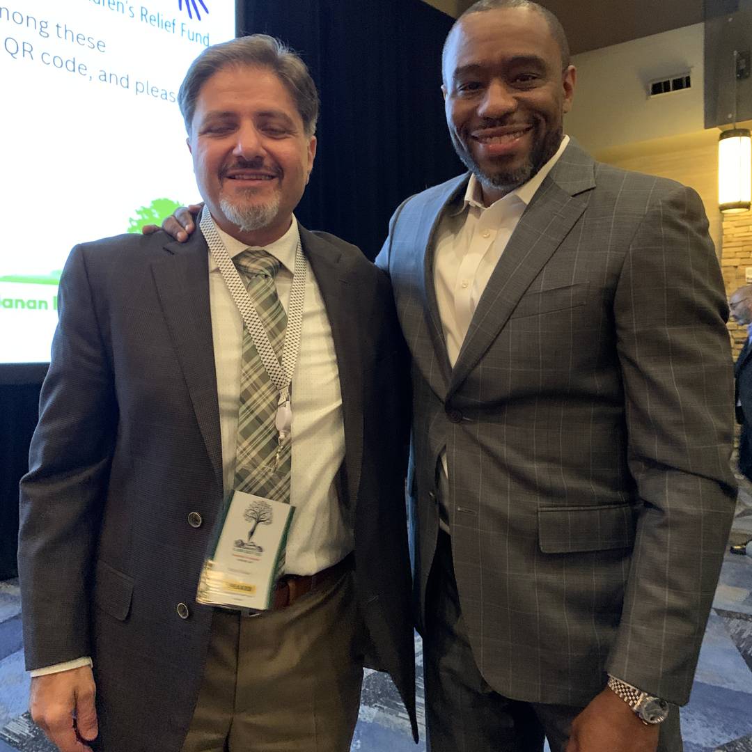 Ramsey Hanhan with Marc Lamont-Hill