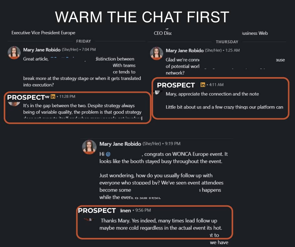 warm chat
