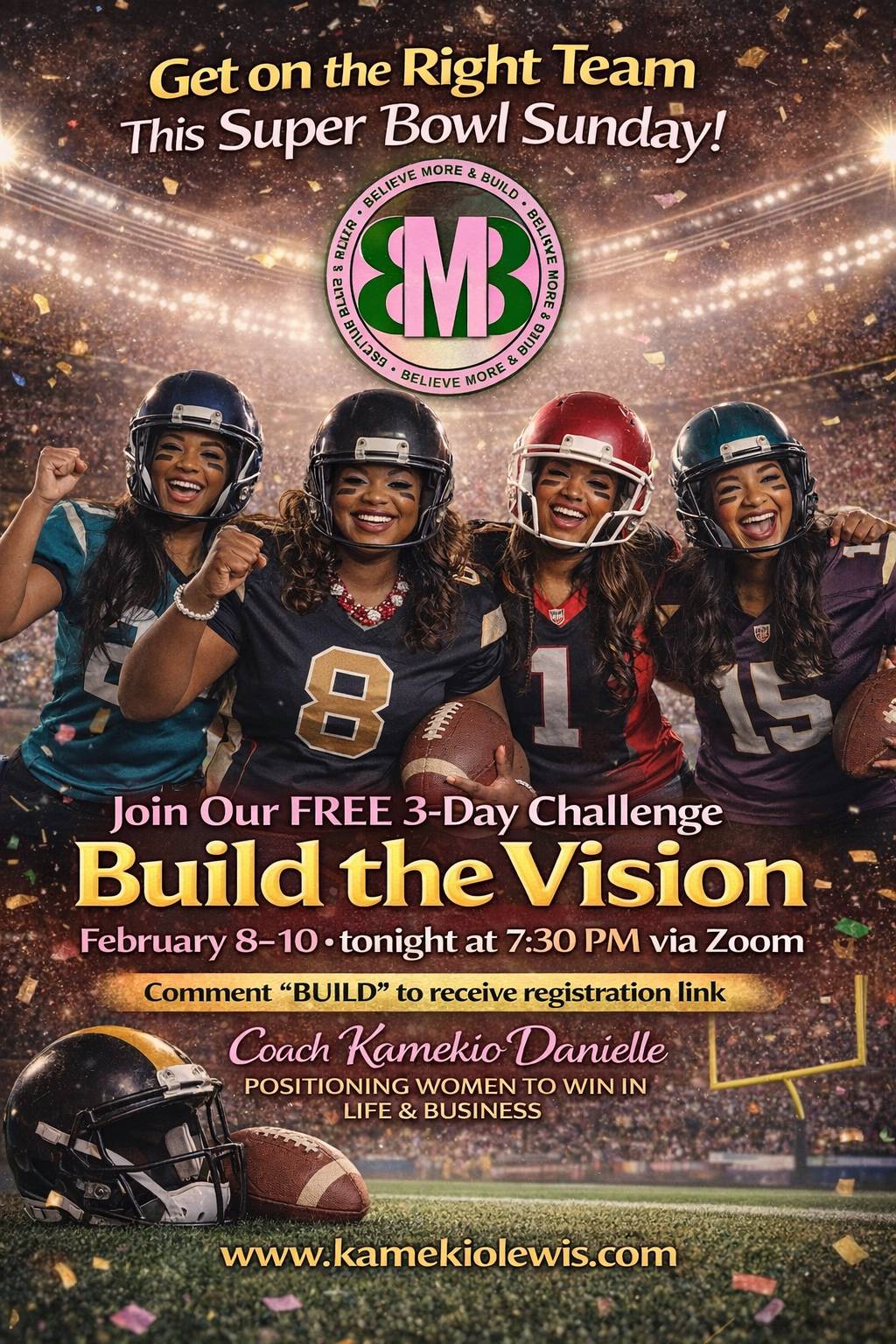 Your Playbook for Success! Built on Faith, Purpose, and Action!