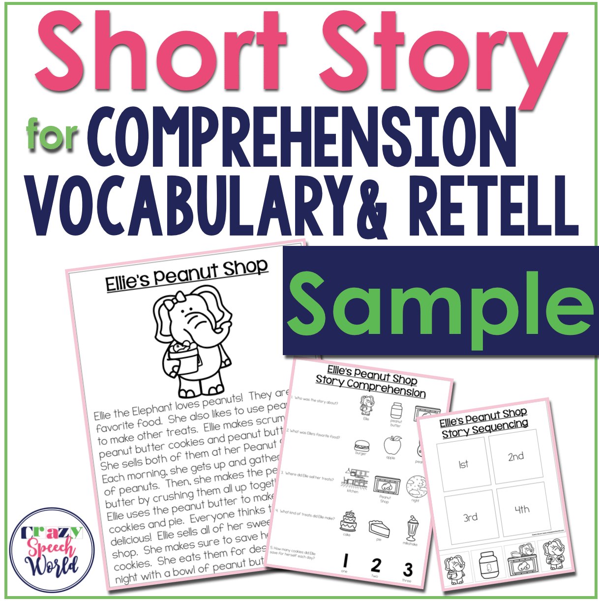 How to Use Short Stories for Speech Therapy - Crazy Speech World
