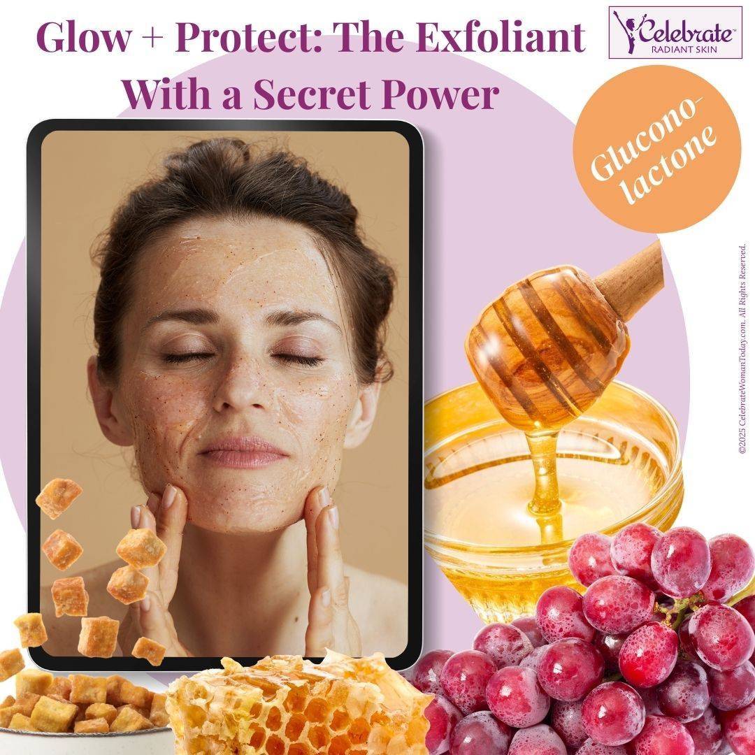 skin benefits of gluconolacctone during menopause