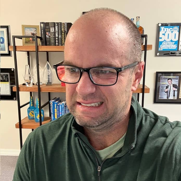 Entrepreneur Nick Berry cringes as he reads guru business advice online.  