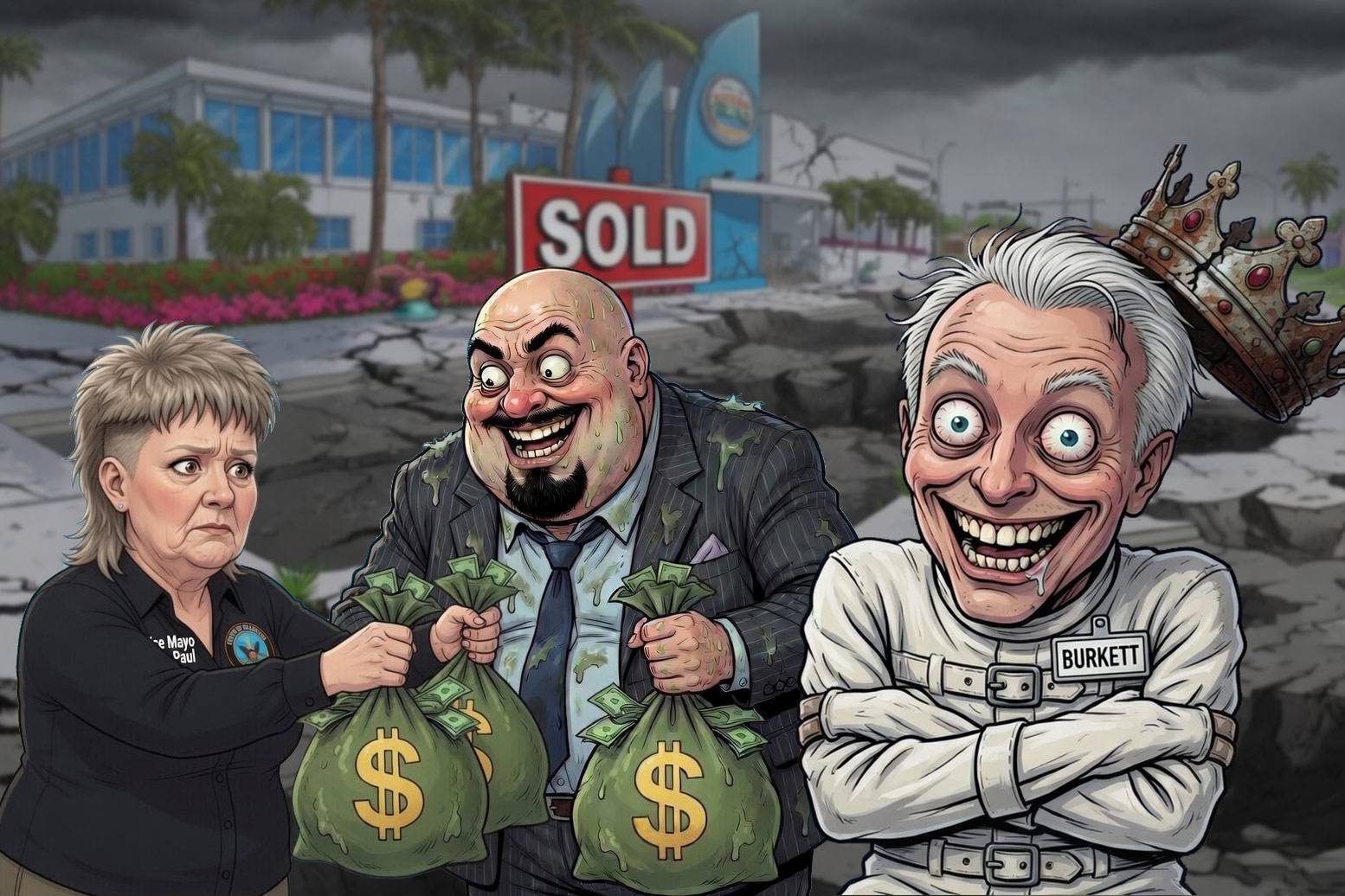 Burkett’s Meltdown: While He Smears Danzinger, Tina Paul Climbs Into Bed With Miami’s Slimiest Political Operatives