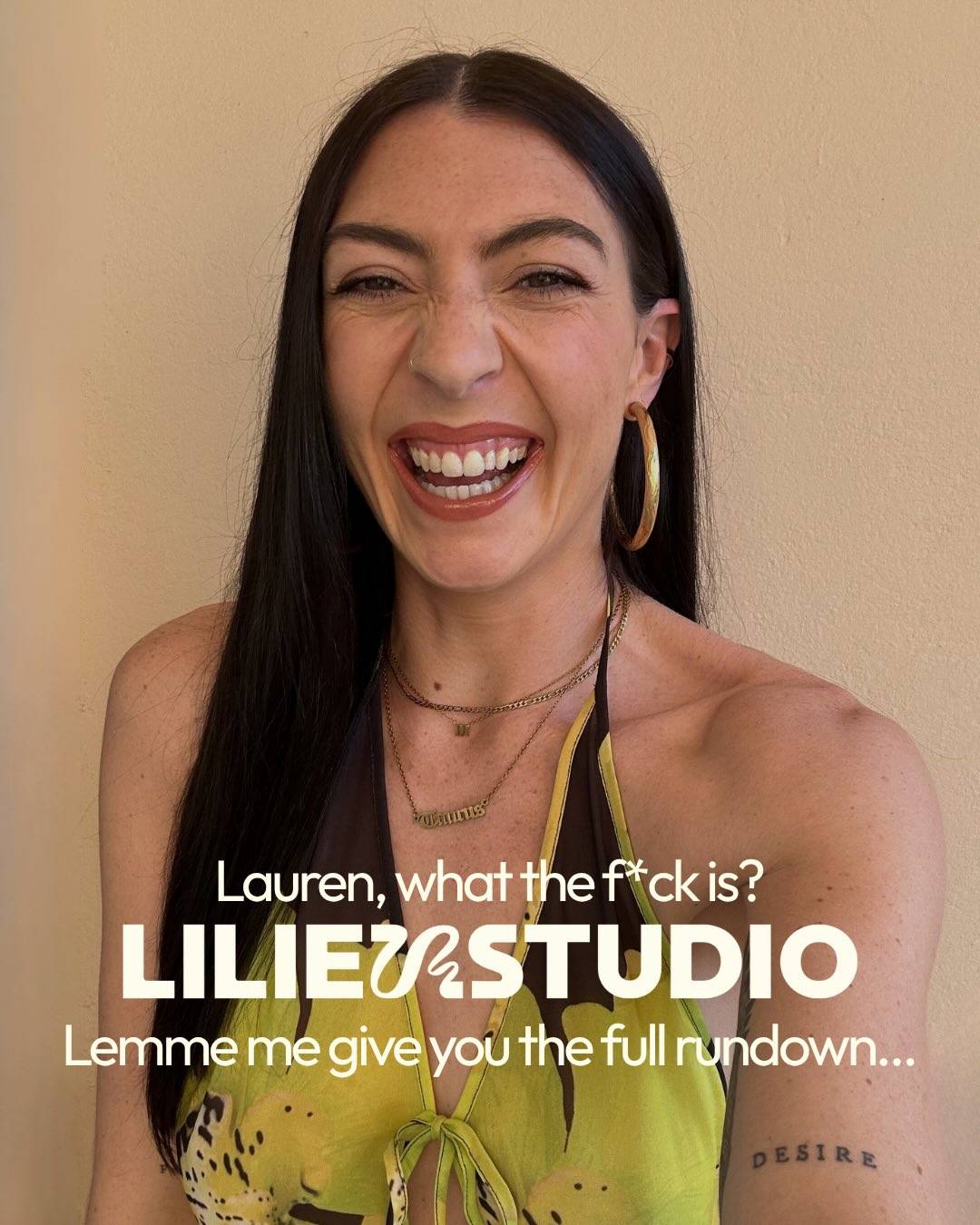 Who the f*ck is @liliestudio_ ???? 💥💥💥

Lemme tell ya ↑

——
 
If we haven’t met yet…. hi, I’m Lauren 👋 Founder + Creative Director of Lilie Studio — design and creative lead for refined fashion brands. Mama, gym girlie, margarita lover + writer of Delusional Dreamers newsletter. Follow for the real side of building a creative business. 🤍​​​​​​​​​​​​​​​​