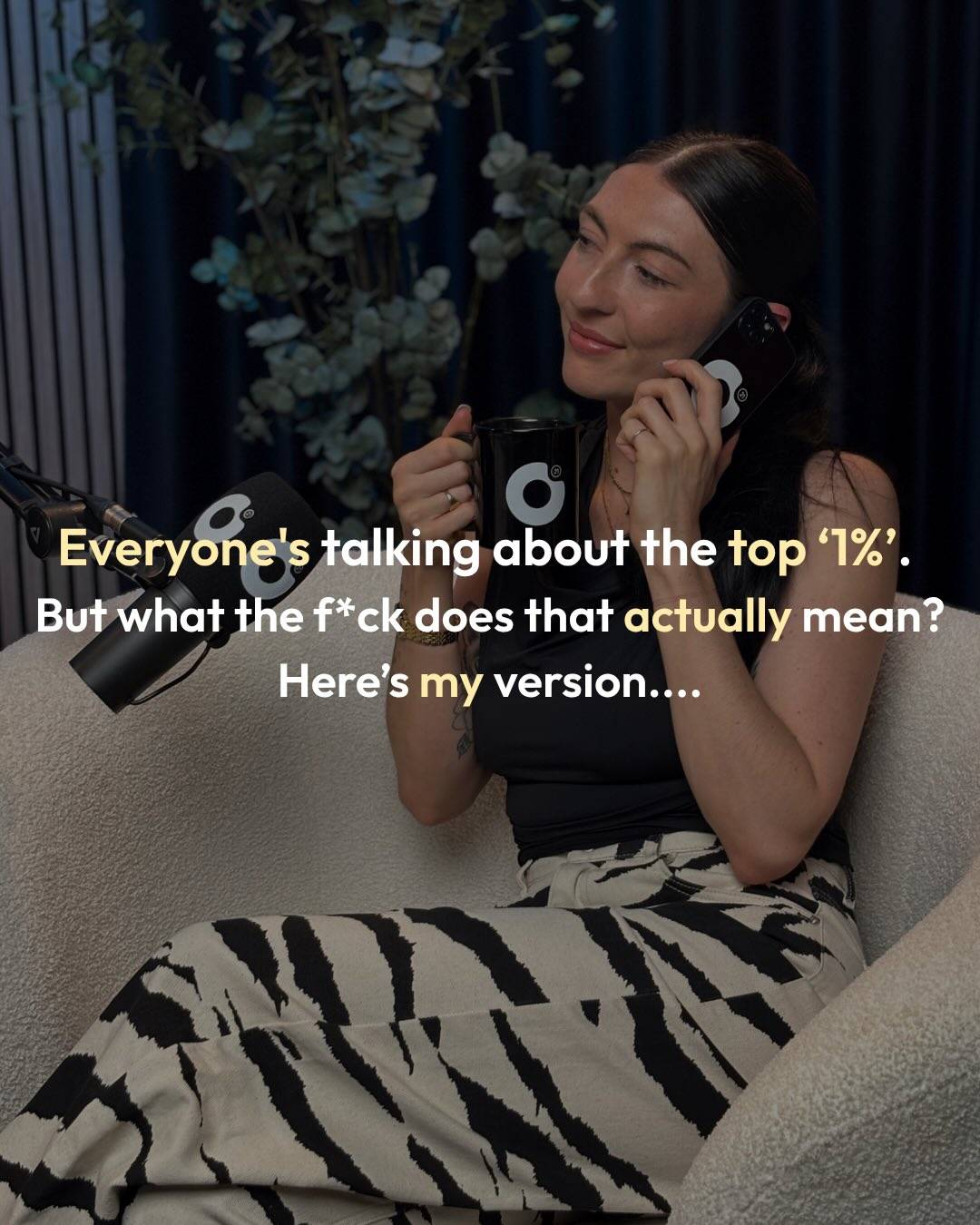 Can we talk about this ‘ top 1%’ stat for a second?

It’s literally everywhere. Every Instagram post, every podcast, every LinkedIn scroll. And I get it... I do. 

But also like... where are these stats coming from? 😂 How does anyone actually know they’re in this top 1%?

For me the whole concept comes with a lot of pressure that honestly doesn’t serve anyone.

So here’s my version of it, one I actually think is worth chasing.

Your own top 1%. 

Just making everything you do the absolute best you can give it, within your actual circumstances. 

Not someone else’s. Yours.

And along the way don’t forget to...
Stop, reflect and give yourself a pat on the back. 

Because most of us are so focused on the next thing we forget how far we’ve already come.

Compare less. Recognise more. 

Know when to push and know when to give yourself a break.

That’s the real 1% to me.

💌 I go deeper on this every week in my Delusional Dreamers newsletter - link in bio if you want in. 🤍

——

If we haven’t met yet…. hi, I’m Lauren 👋 Founder + Creative Director of @liliestudio_ — design and creative lead for refined fashion brands. Mama, gym girlie, margarita lover + writer of Delusional Dreamers newsletter. Follow for the real side of building a creative business. 🤍​​​​​​​​​​​​​​​​