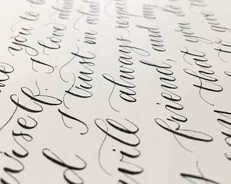 closeup photo of black and white printing paper