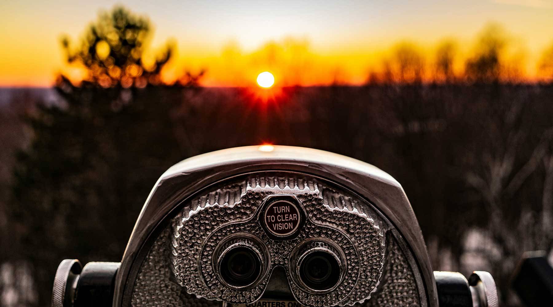 binoculars clear messaging
