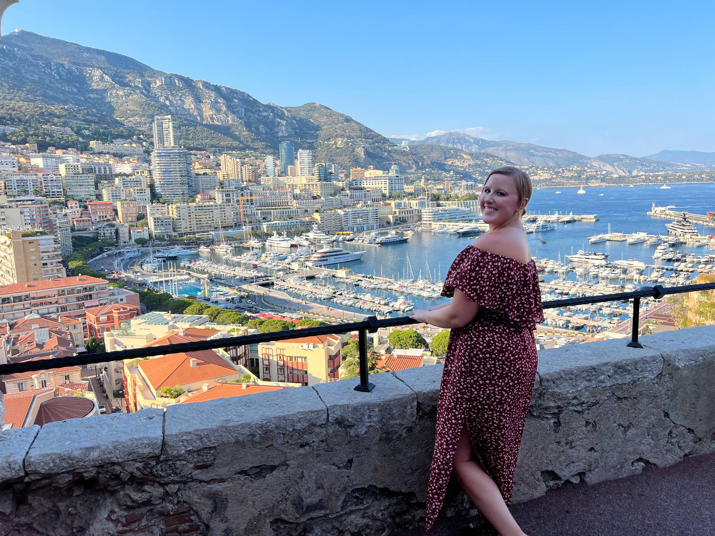 Katie in Monaco