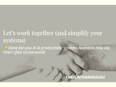 Let’s work together (and simplify your systems)