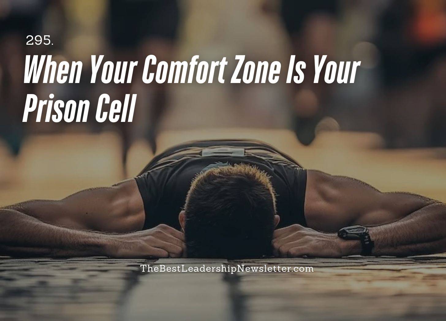 The Best Leadership Newsletter Ever - Comfort zone